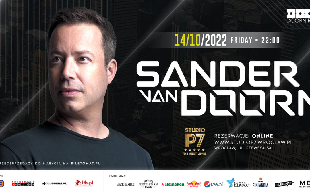 SANDER VAN DOORN – 14.10.2022